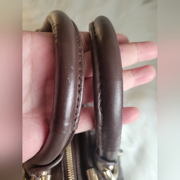 BALLY vintage leather boston bag - Picture 6 of 9